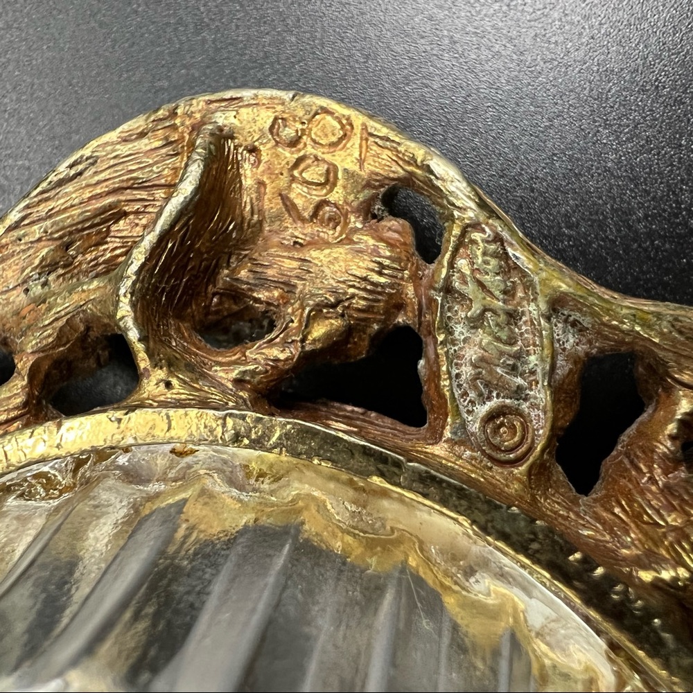 Matson Brass Roses Ormolu - Picture 6 of 6